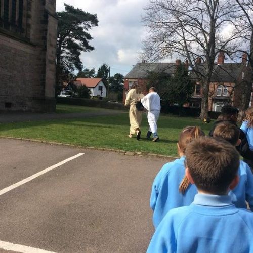 Bringing the Easter Story to Life with the help of St Anne's Church