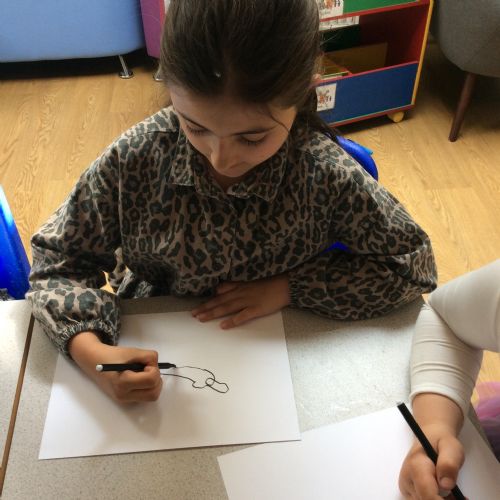 Art Picasso 1 stroke Drawing
